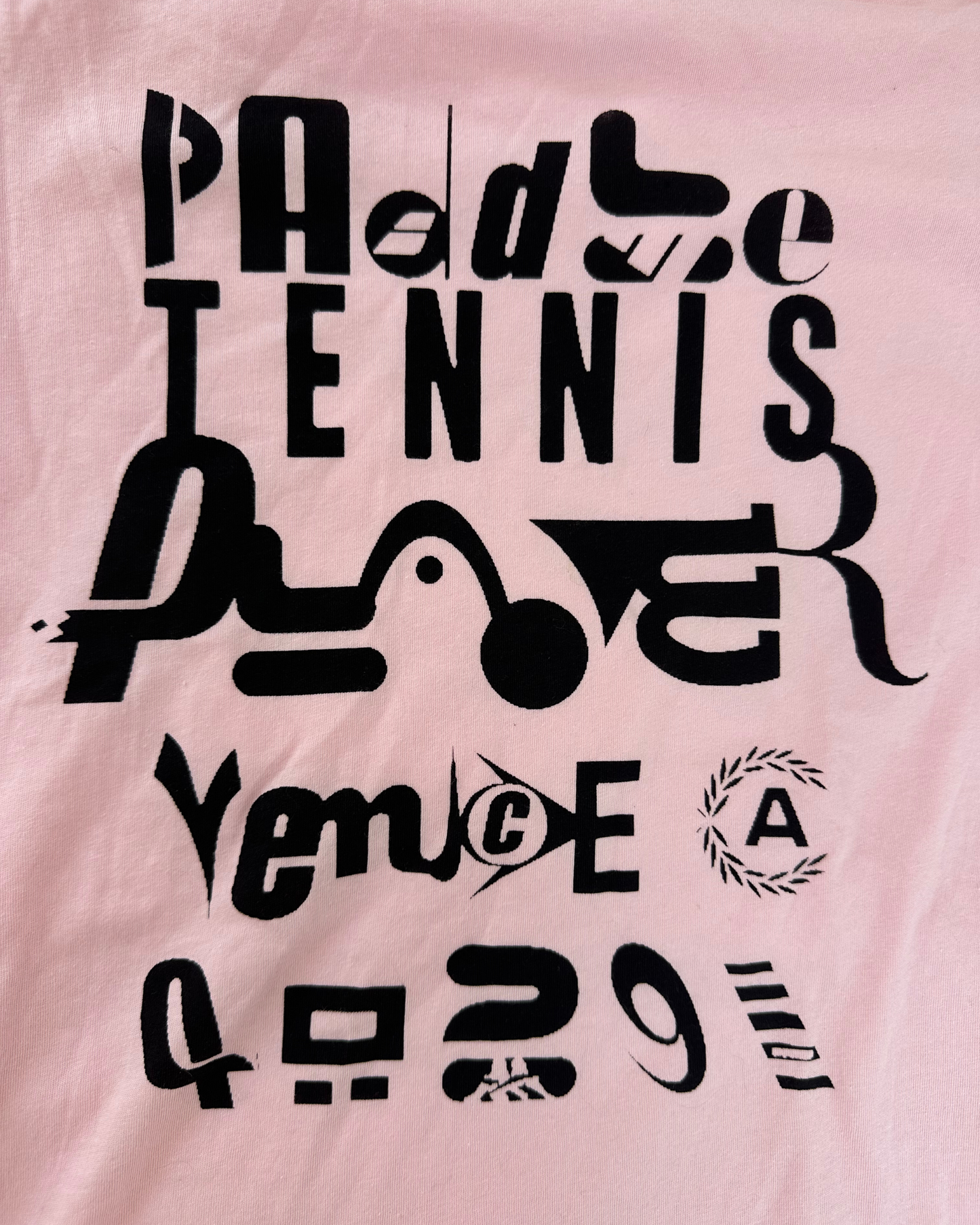 T-Shirt Paddle Tennis Player