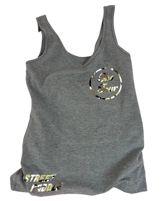 Tank Top - The Tour ( Grey & Camo)