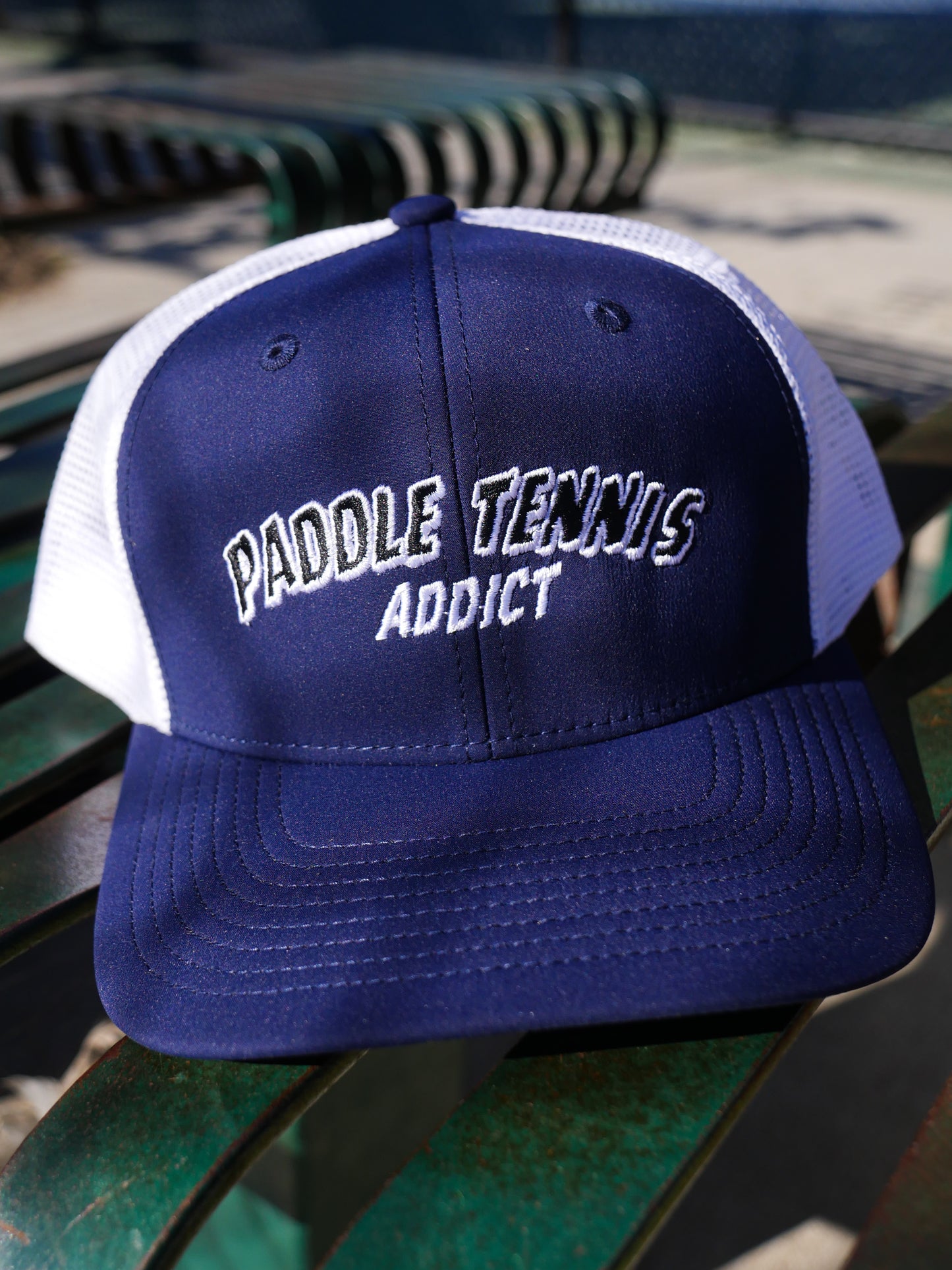 PADDLE TENNIS ADDICT TRUCKER HAT